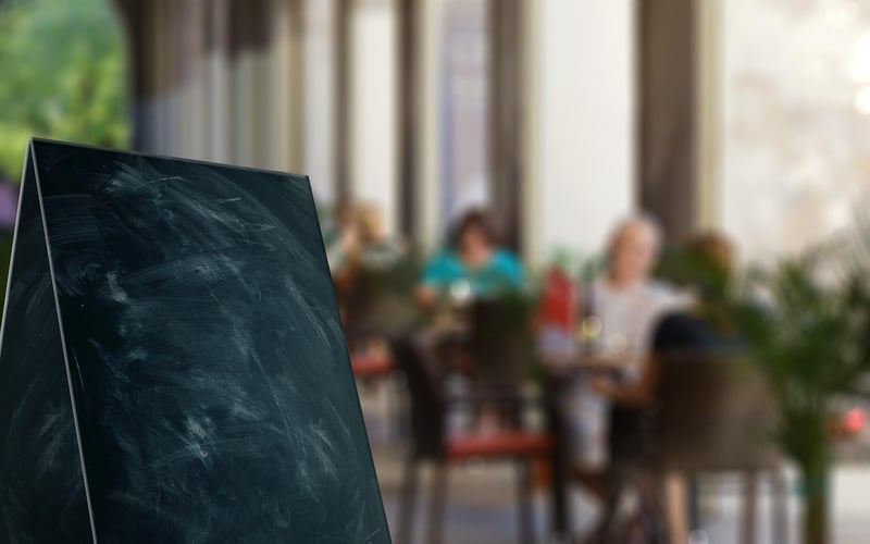 Outdoor Dining Menus